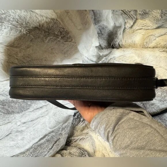 Rare VTG 2002 Coach Black Tanned Glove Leather Legacy West Crossbody - Picture 7 of 7